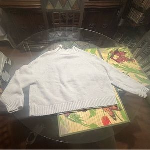 Cream color long sleeve sweater from Old Navy